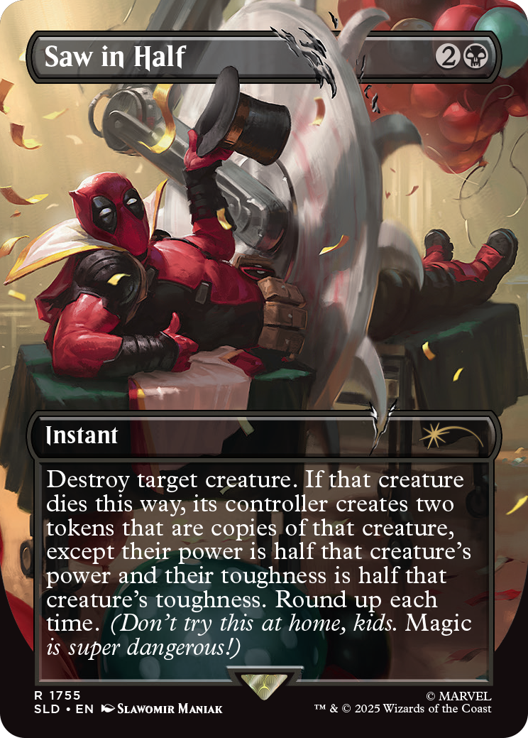 MTG Secret Lair x Marvel's Deadpool Available in WPN Stores April