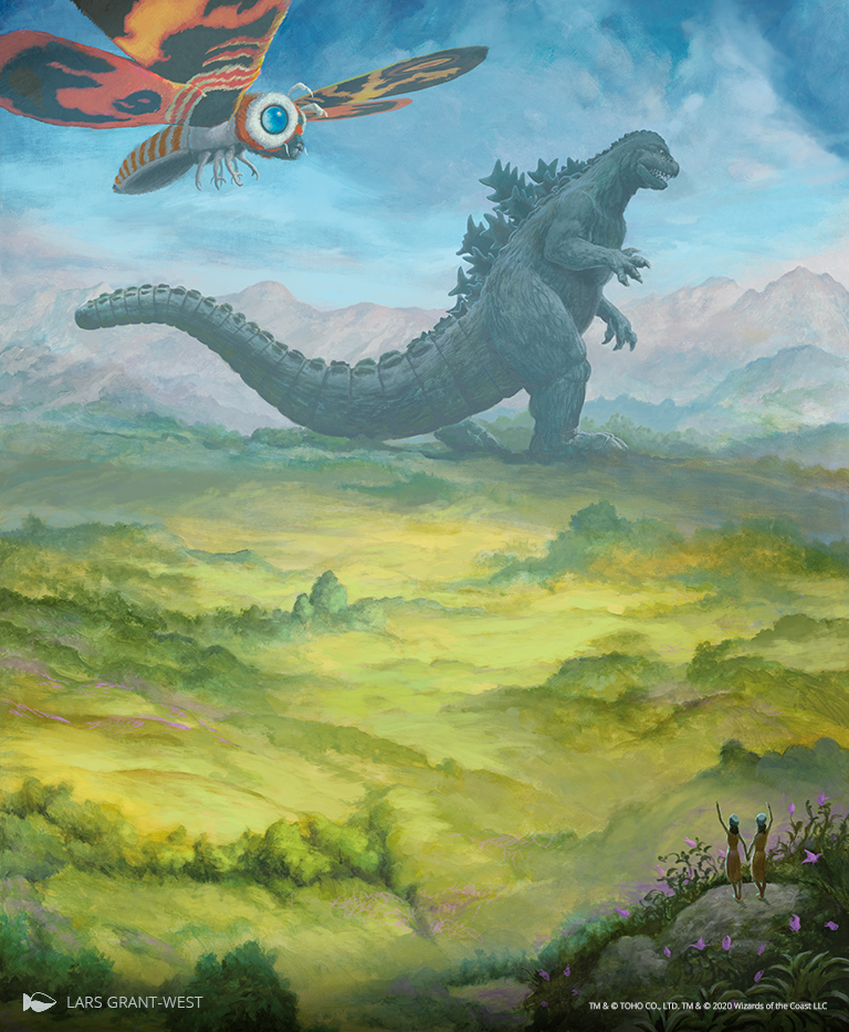 Secret Lair The Godzilla Lands ゴジラ MTG The Godzilla Lands
