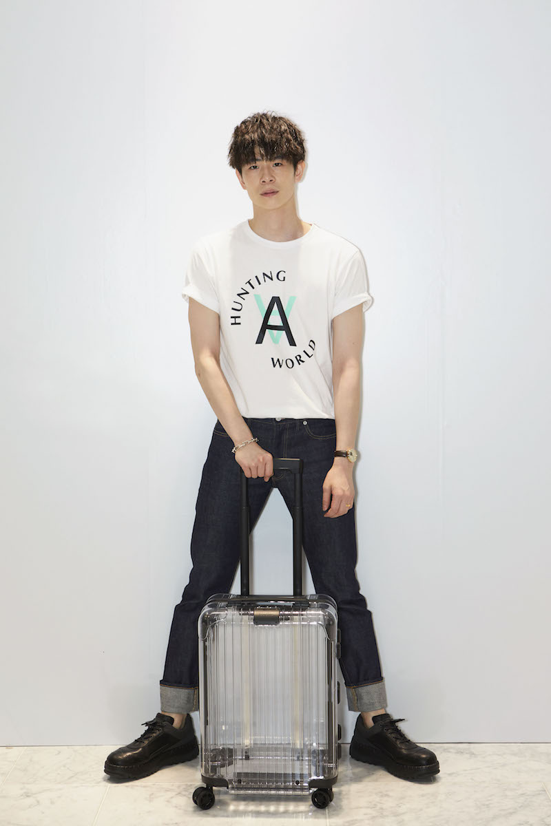 RIMOWA × OFF-WHITE コラボ シースルー 36L スーツケース オフ