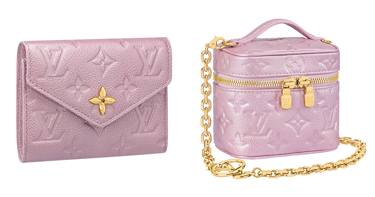 2023年母の日】「ルイ・ヴィトン」からモノグラム柄のピンクの財布や