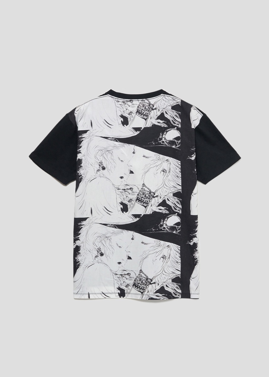 グラニフ」が画家の天野喜孝とコラボ 繊細で幻想的な絵柄のTシャツなど