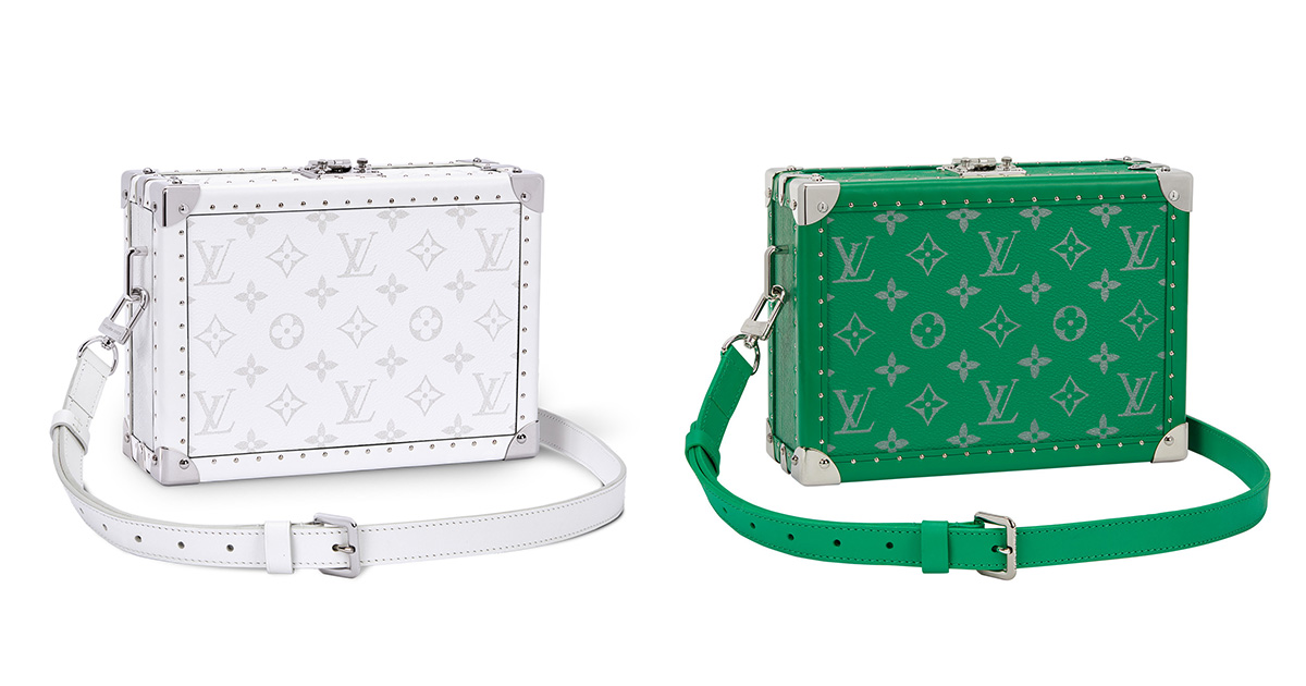 ルイ・ヴィトン」のコンパクトなトランク型バッグ“クラッチ・ボックス