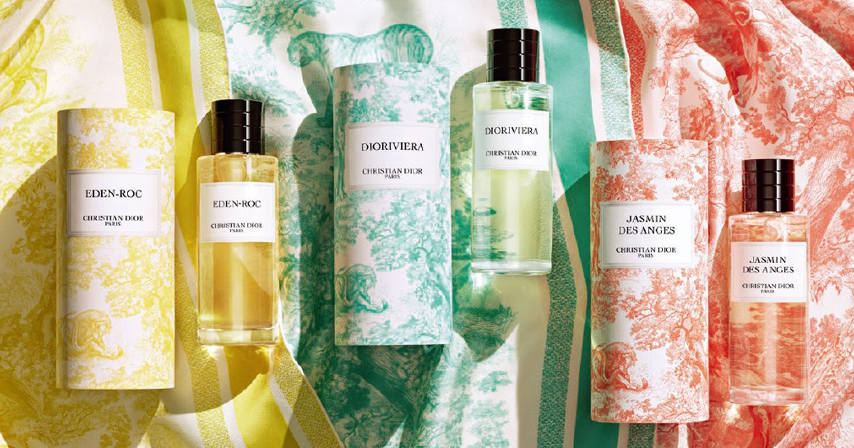 ディオール」から3つのフレグランスが夏限定の装いで登場 トラベル