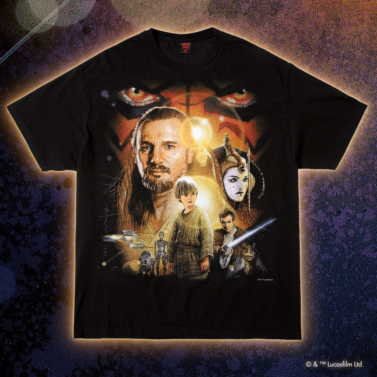 スター・ウォーズ」×「ギークス ルール」コラボTシャツ発売 エピソード