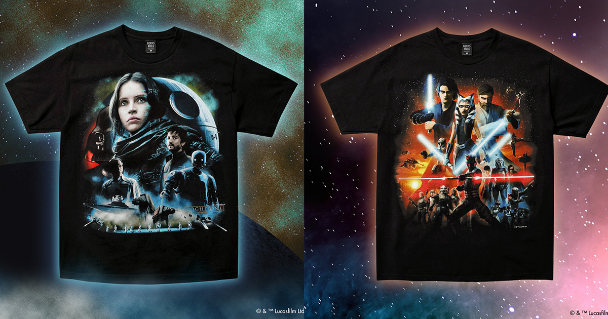 ギークス ルール」×「スター・ウォーズ」コラボ第2弾Tシャツ発売