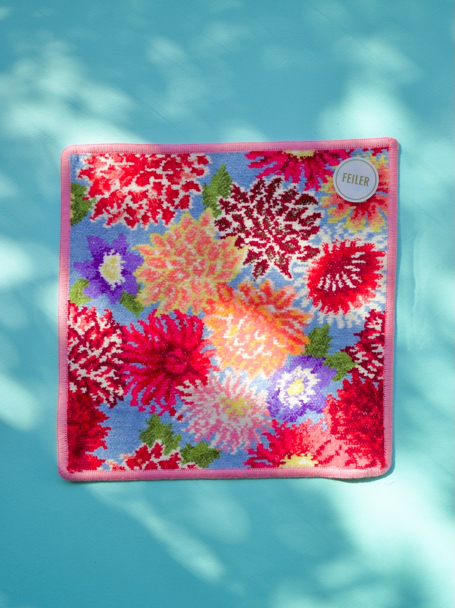 非売品)慶應大学フェイラーコラボタオルハンカチ連合三田会大会 FEILER