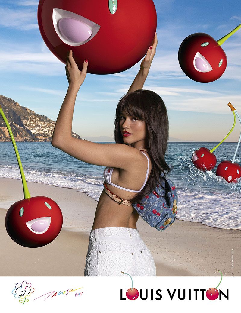 ルイ・ヴィトン」×村上隆最終章はチェリーモチーフ ゼンデイヤが