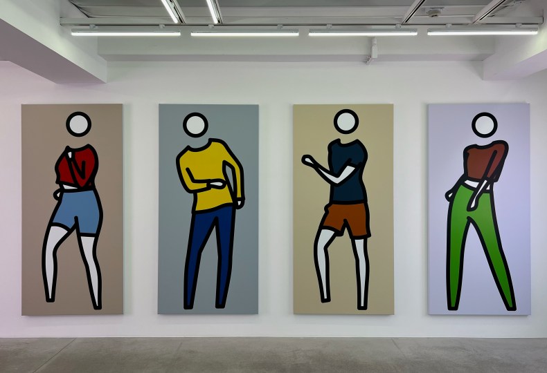 限定マット額装品/Julian and Suzanne/ジュリアン・オピー 限定マット