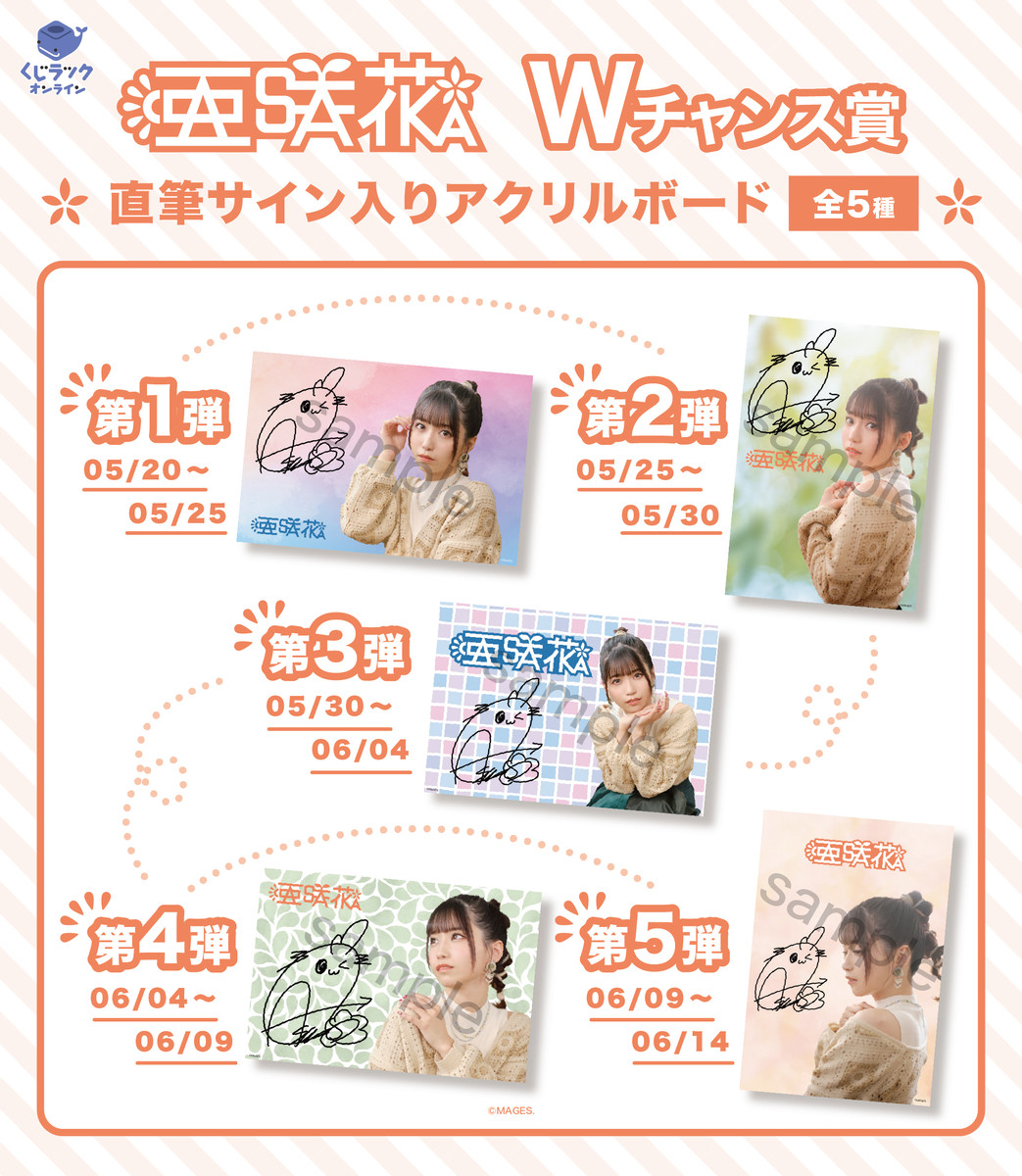 INI 直筆サイン くじプラ B賞 INI 直筆サイン くじプラ B賞