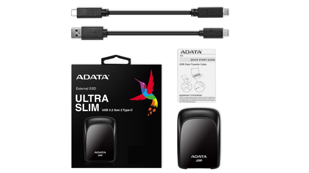 厚さ10mmで重さ35g、価格もお手軽なUSB3.2 Gen2対応の外付けSSD「ADATA