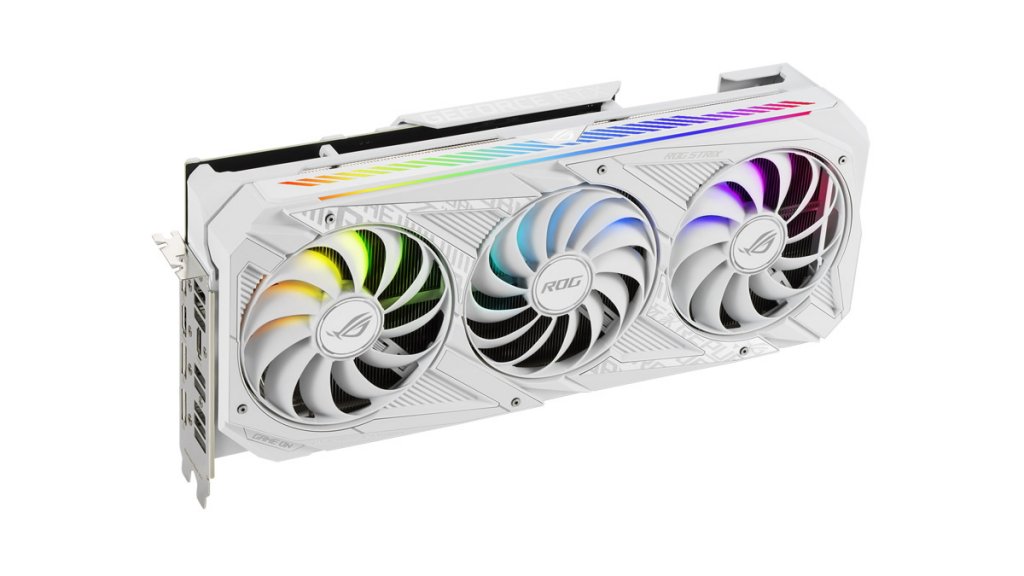 ASUS ROG STRIXからホワイトカラーのRTX 3070 搭載グラフィック