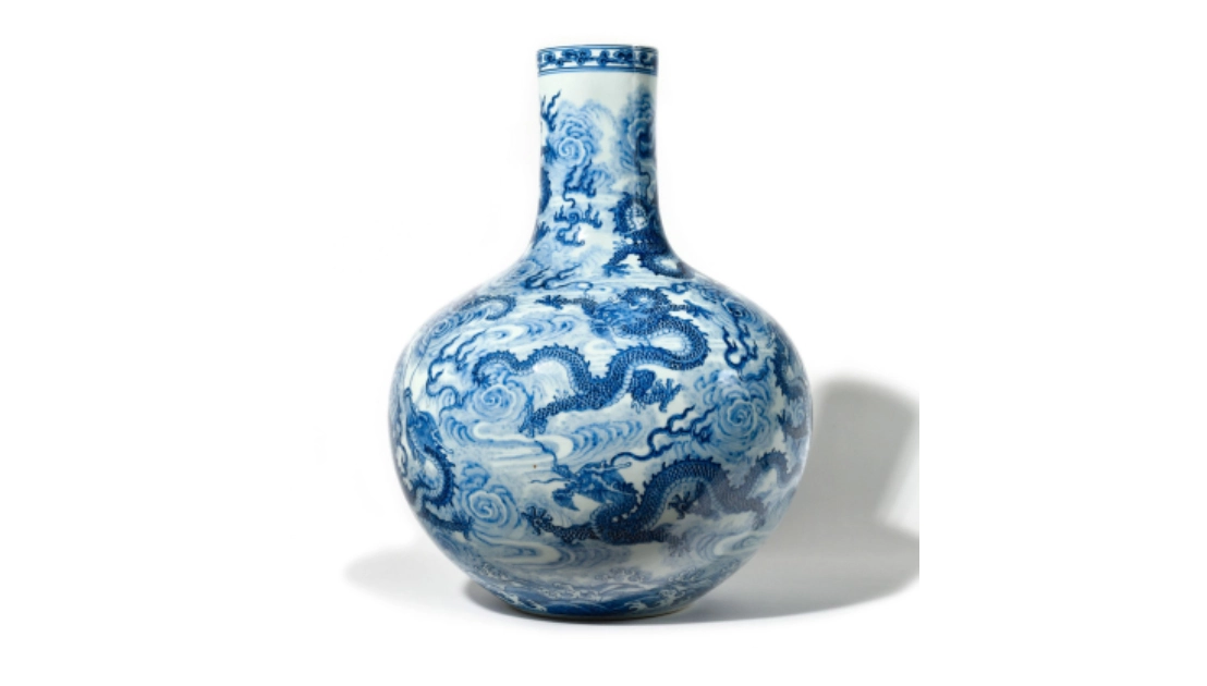 中国清乾隆年製銘茶末釉花瓶官窯唐物アンティーク古美術品骨董