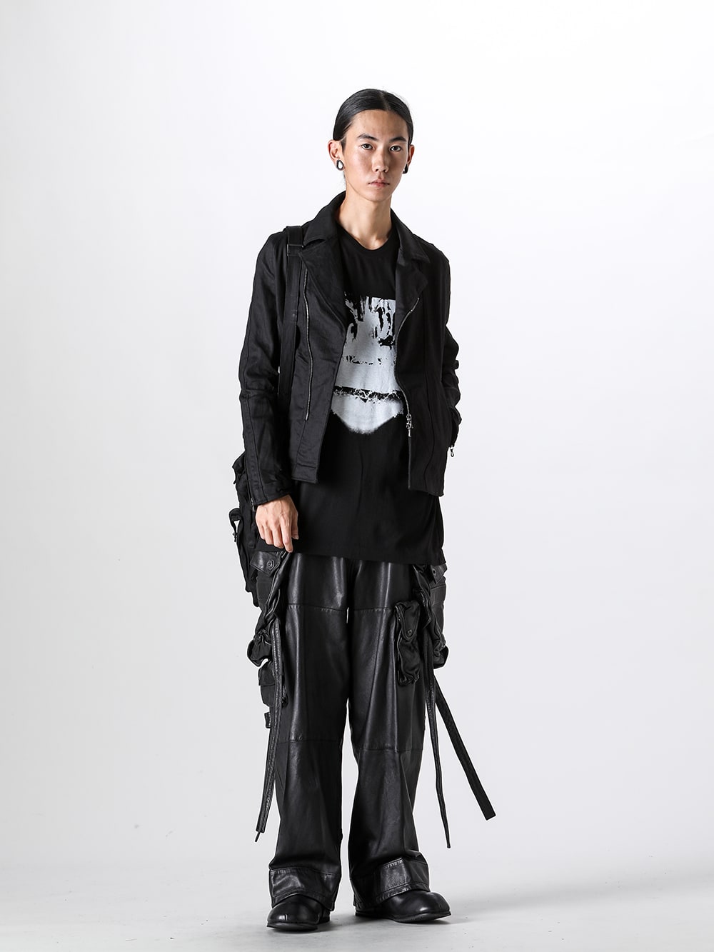 JULIUS 2024-25AW ガスマスクパンツ&ガスマスクバッグ スタイリング