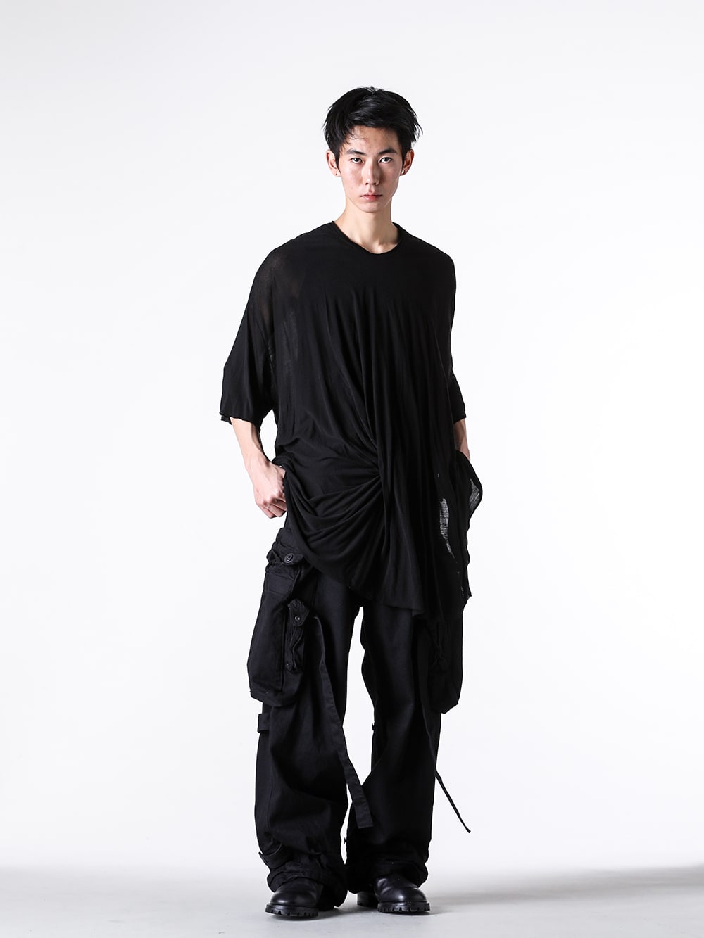 試着のみ！ ユリウス フライトパンツ 24コレクション S相当 JULIUS