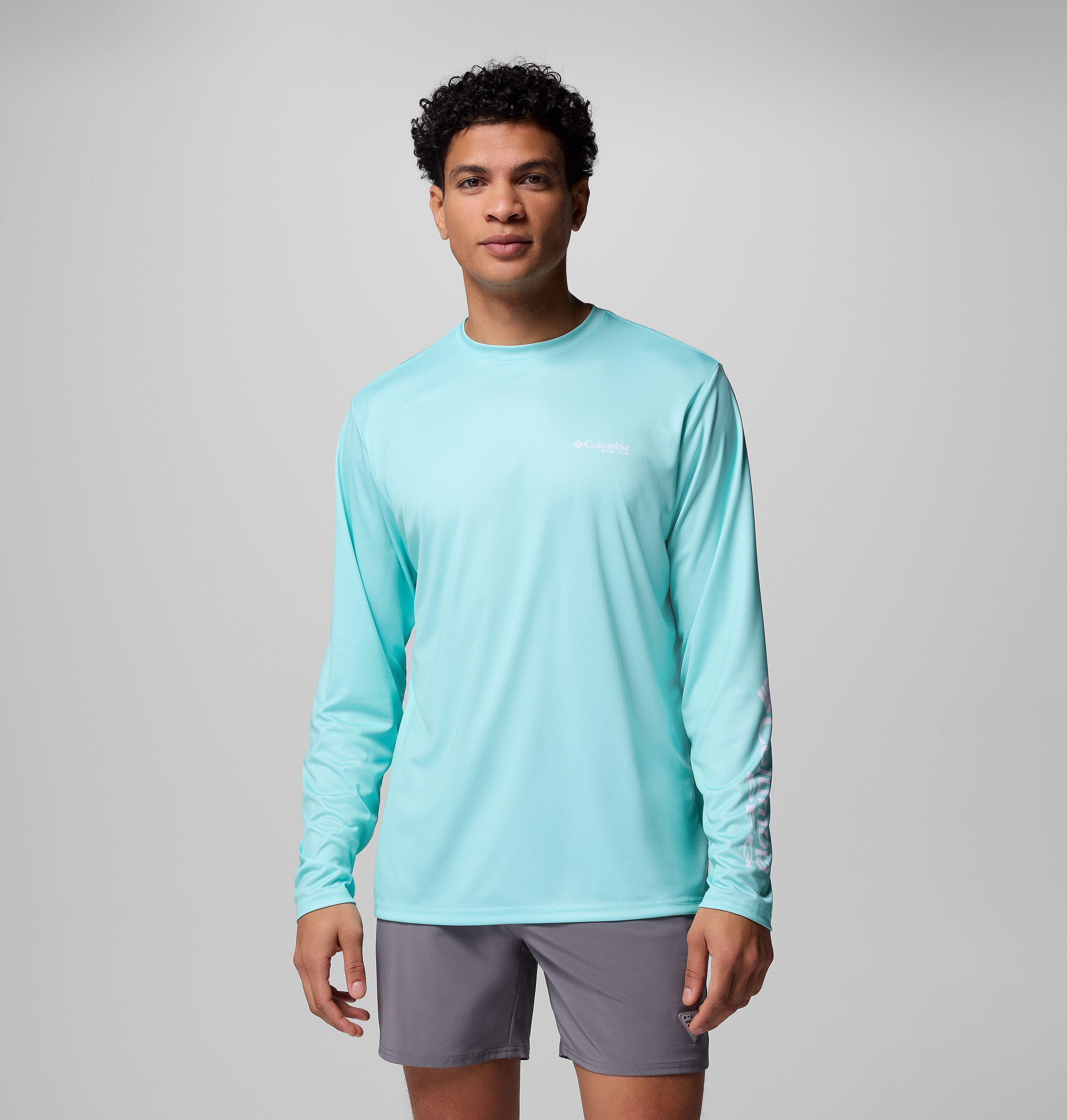 Men's Terminal Tackle PFG Horizon Line Long Sleeve Shirt | Columbia