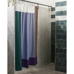 HAY Pivot shower curtain, 180 x 200 cm, blue | Finnish Design Shop