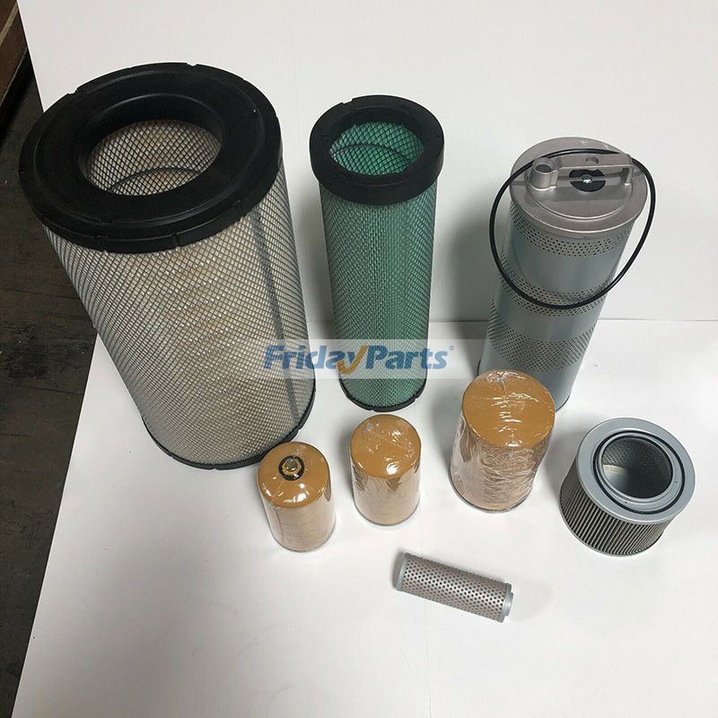 Filter Kit for Isuzu Engine 6HK1 Hitachi Excavator ZX330 ZX350