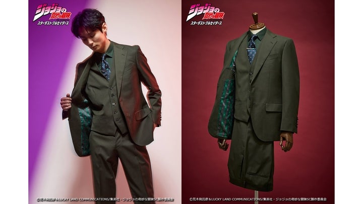 数量限定】ジョジョ×P.S.FAコラボスーツ！承太郎やDIOモデルが発売