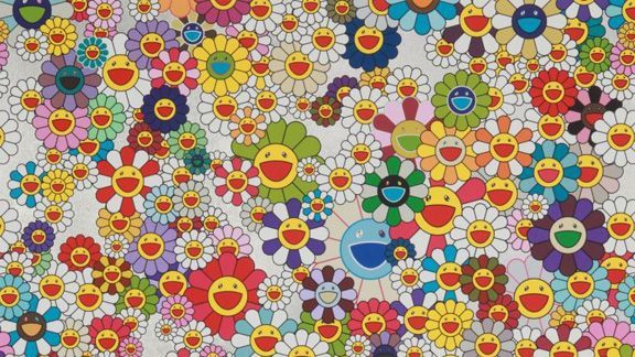 村上隆 日本人作家 ☆奈良美智 草間彌生☆ 售出）DEATH NYC 版畫限量