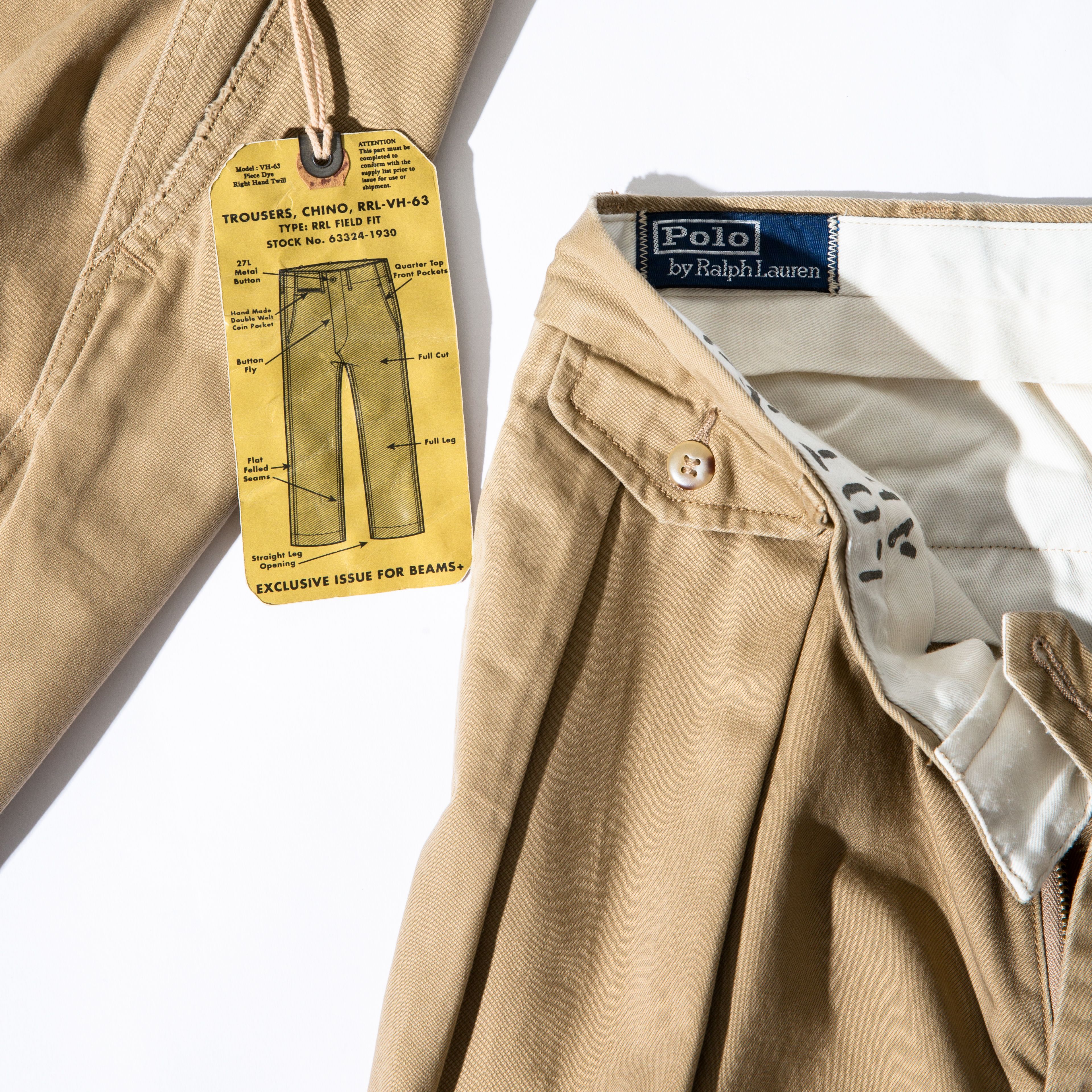 RRL / VH-63/chino/BEAMSplus/別注/28