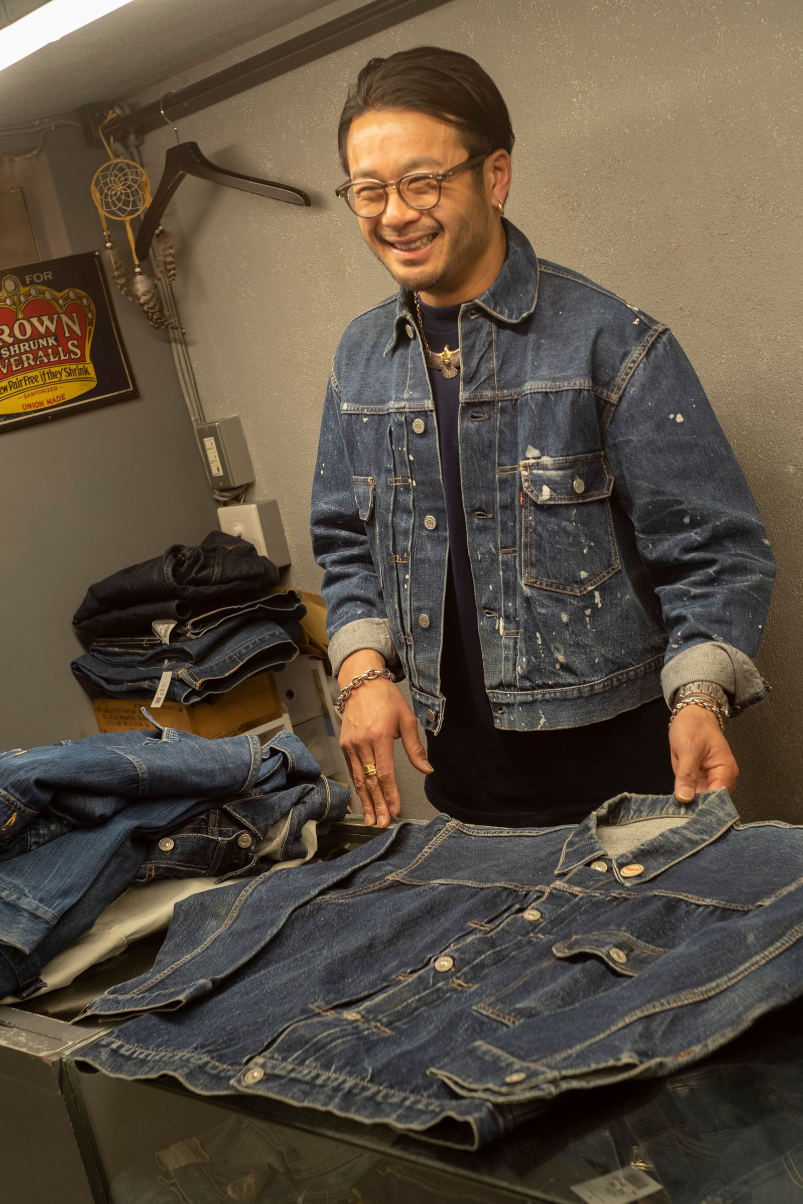 Levi's Vintage Denim Jackets本 藤原裕 今回も、2年と言う時間をこの