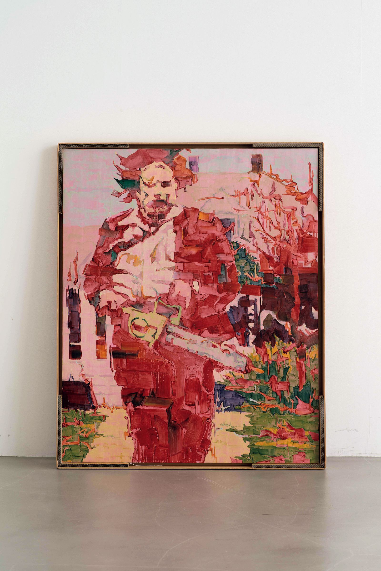 家にいつの間にか置いてあった絵画です。いつ買ったか分からず不気味