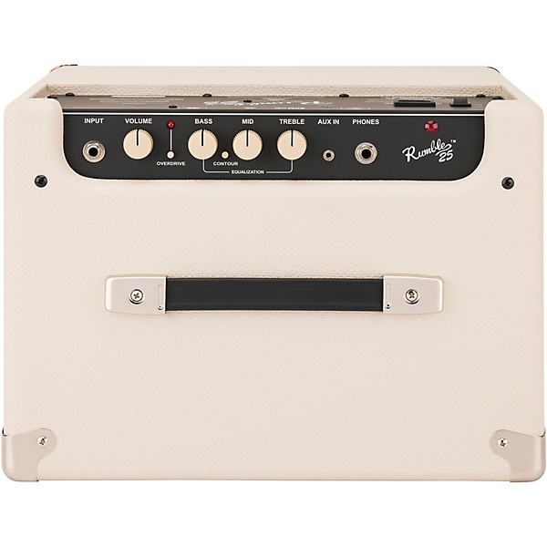 Fender Rumble 25 V3 1x8 25W Bass Combo Amp Ivory | Guitar Center