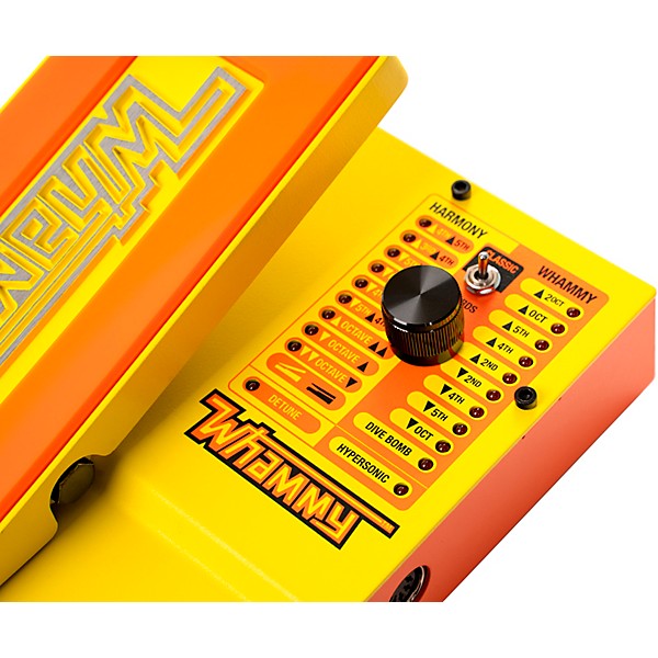 DigiTech MonoNeon Whammy Effects Pedal Yellow and Orange