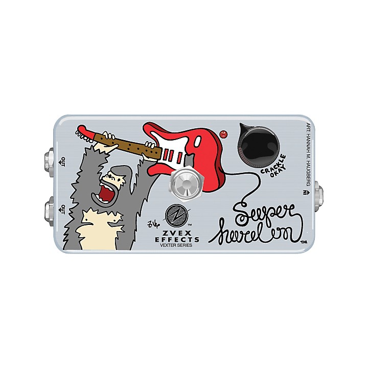 ZVEX Vexter Series SHO Super Hard On Booster Guitar Effects Pedal