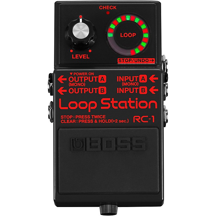 限定カラー】BOSS RC-1 Loop Station 限定ブラックカラー BOSS RC-1-BK