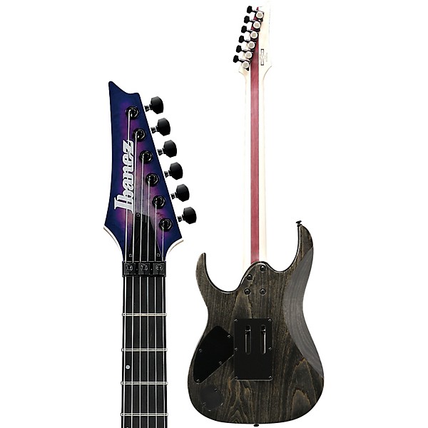 Open Box Ibanez RGIX6DLB RG Iron Label Electric Guitar Supernova