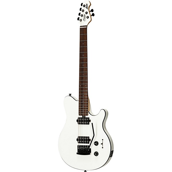 Sterling by Music Man S.U.B. Axis Electric Guitar Gloss White