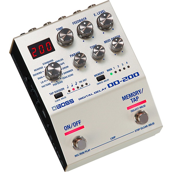 BOSS DD-200 Digital Delay Effects Pedal | Guitar Center