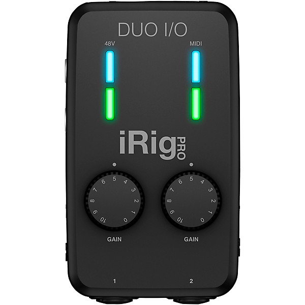 IK Multimedia iRig Pro Duo I/O Audio/MIDI Interface | Guitar Center