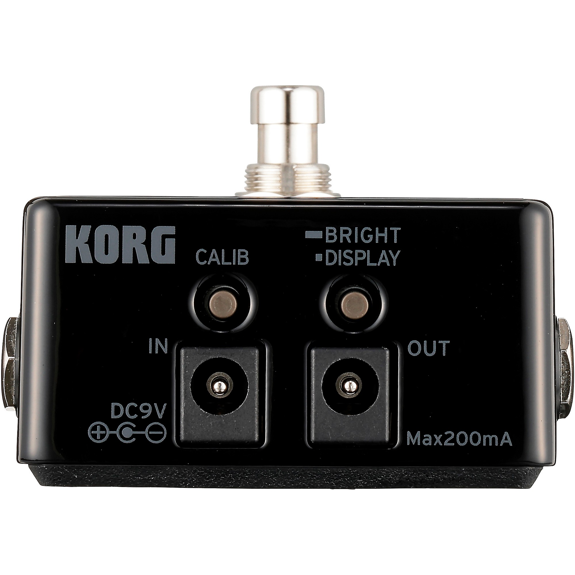 KORG Pitchblack X Pedal Tuner Black | Guitar Center