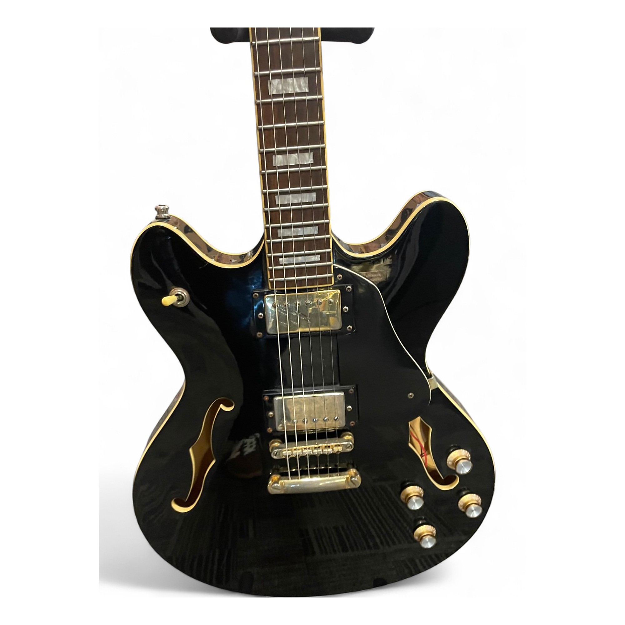 希少 Peavey Hollowbody JF1EX セミアコ ギター 黒 希少 Peavey