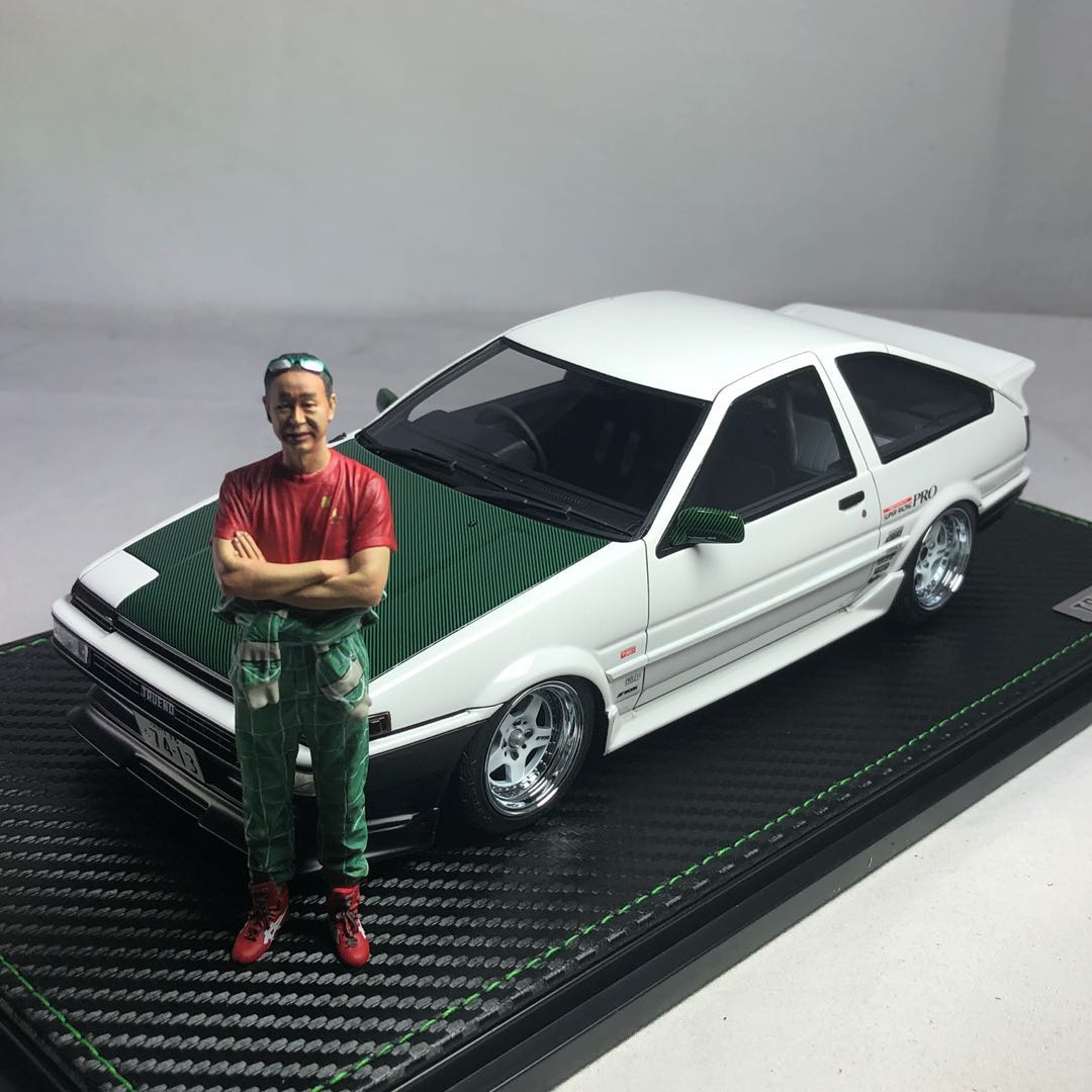 イグニッションモデル 1/18 トヨタ AE86 土屋圭市 イグニッション