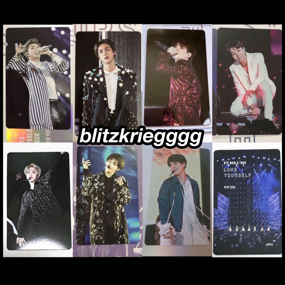 BTS WORLD BTS LYS EUROPE Blu-ray トレカ テヒョン V TOUR LOVE