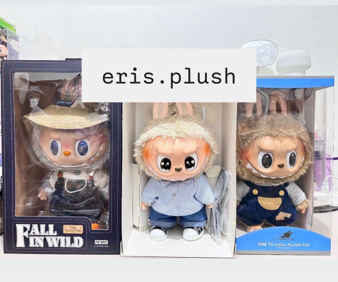 LABUBU FLIP WITH ME FALL IN WILD ぬいぐるみ2点 LABUBU FLIP WITH ME