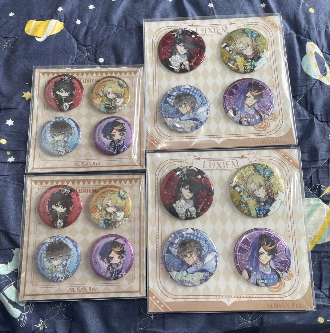 次元波板糖 × NIJISANJI EN 缶バッジ ヴォックス・アクマ 【公式通販】