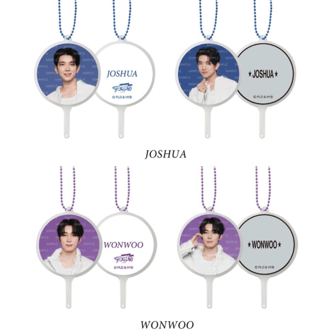 SEVENTEEN FOLLOW AGAIN 団扇 うちわ ウォヌ 6枚セット SEVENTEEN