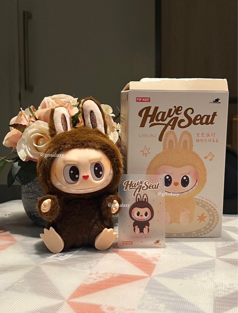 POPMART ラブブHave a Seat シークレット DUODUO 正規品 POPMART