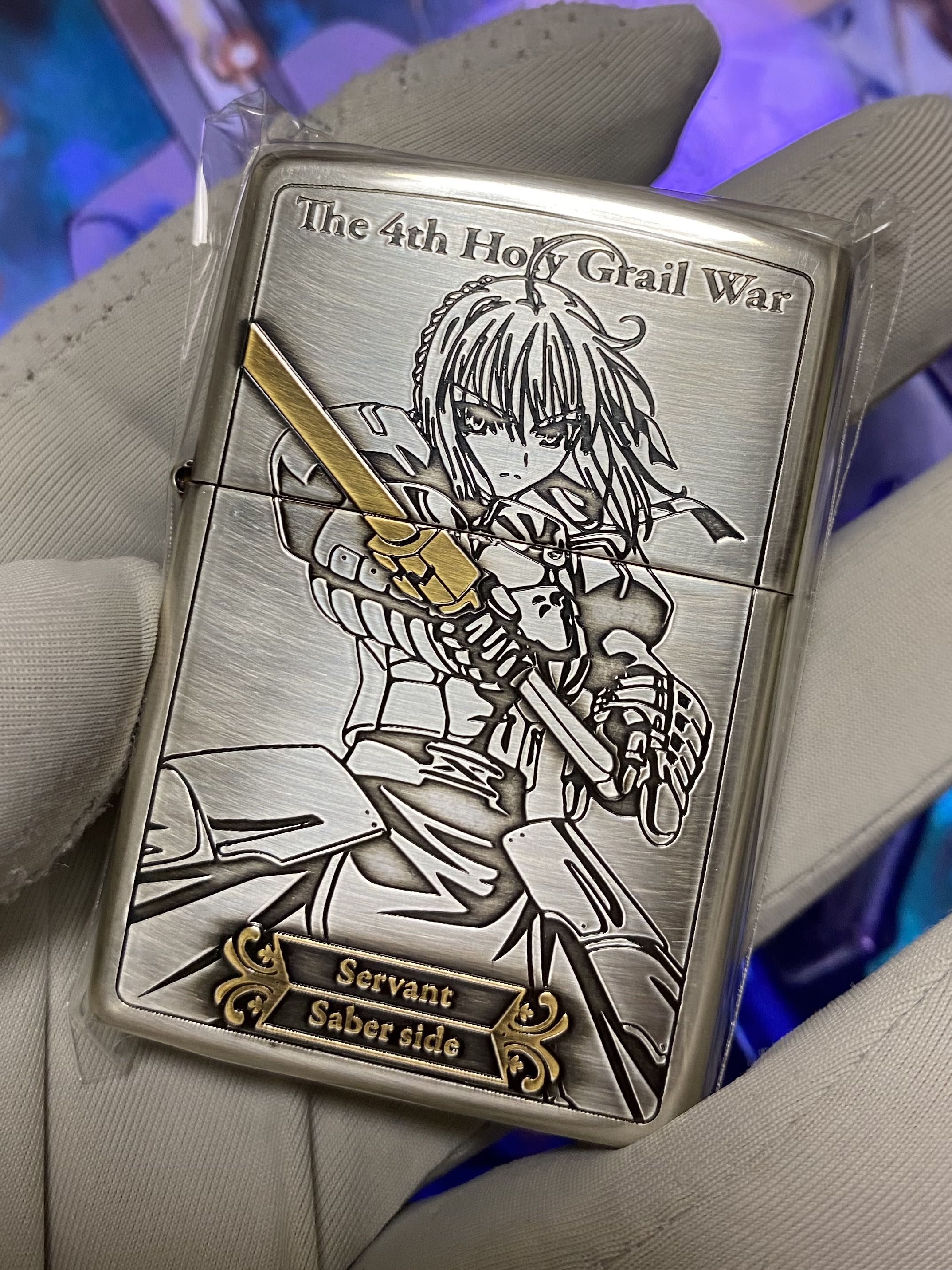 フェイト セイバー 美少女 集合 オイルライター zippo 風 BFZ6 Zippo