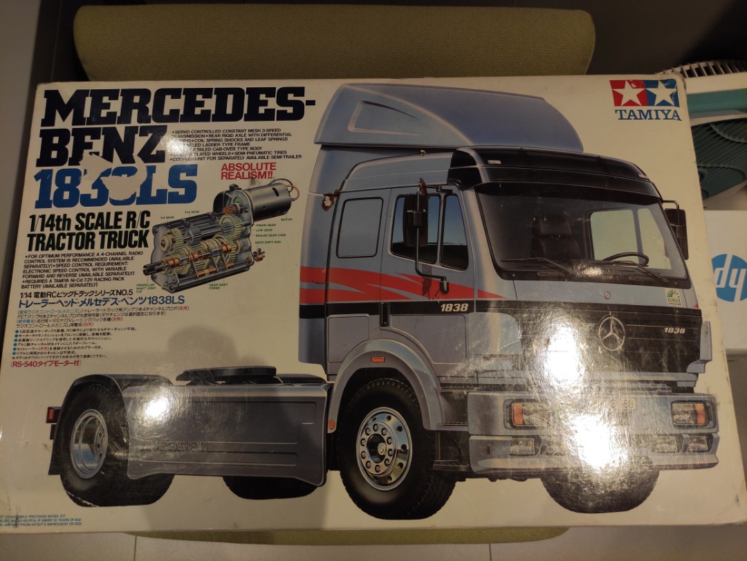 メルセデス・ベンツ 1838LS トラクター トラック 1/14 メルセデス