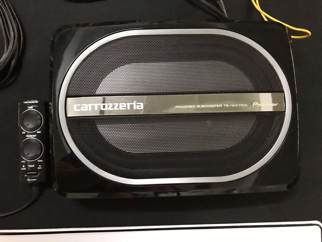 carrozzeria パワードサブウーファー TS-WX110A カロッツェリア ts
