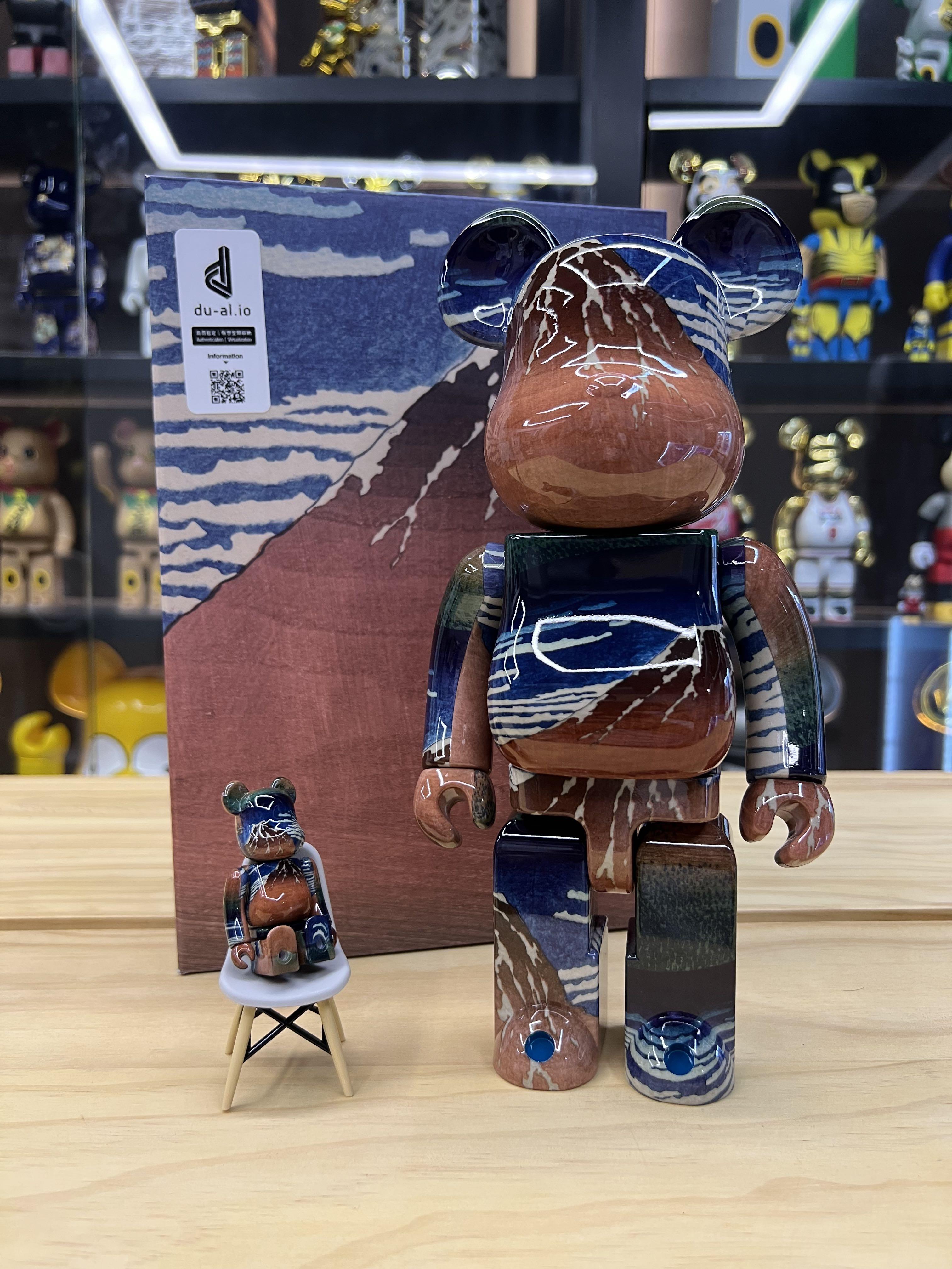 BE@RBRICK 良い 葛飾北斎 「冨嶽三十六景 凱風快晴」1000% ① BE