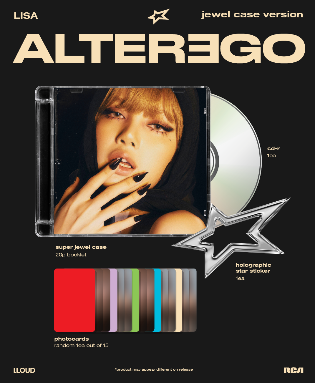 jp.ktown4u.com : LISA - [Alter Ego] (jewel case ver.)