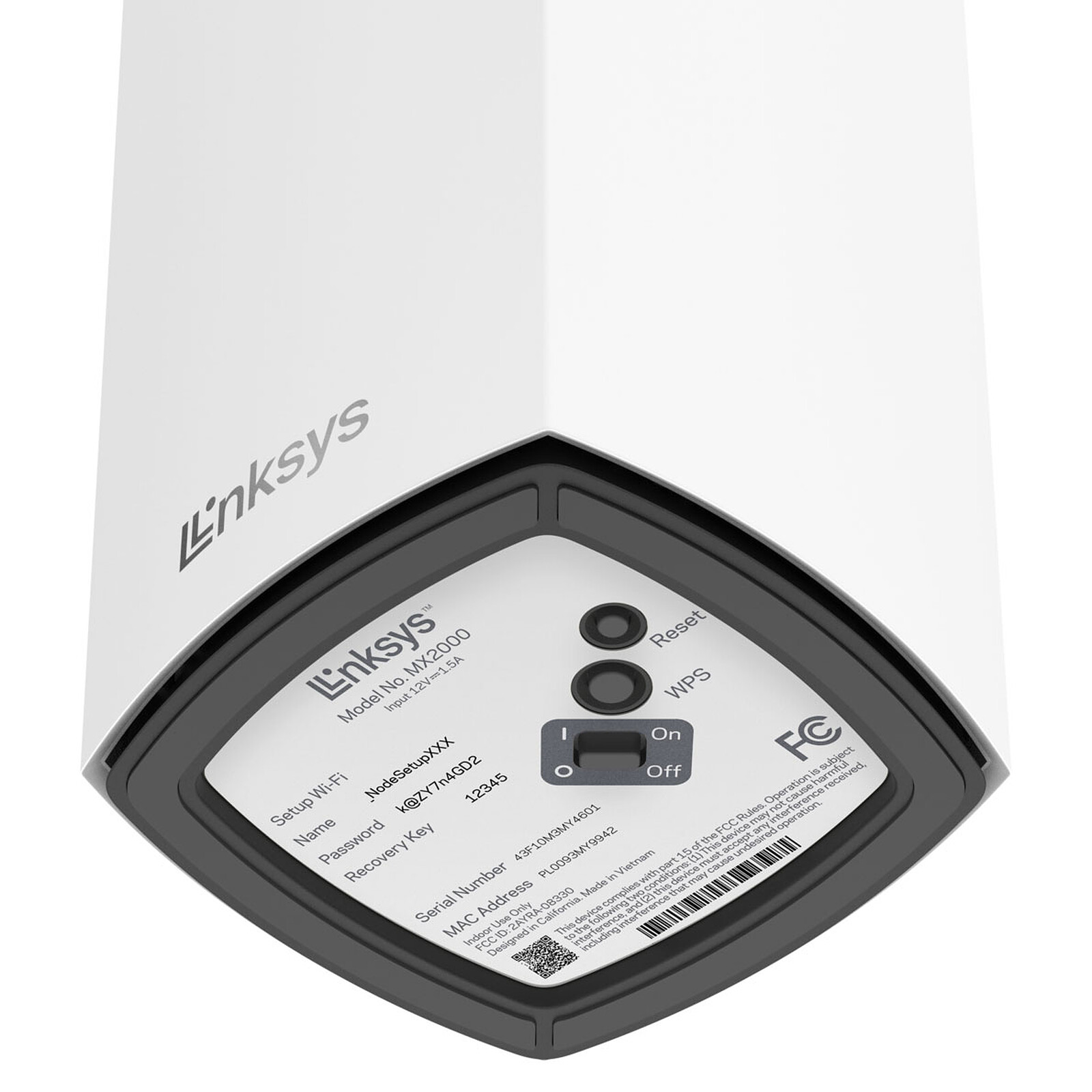 Linksys Atlas 6 Wi-Fi 6 Mesh Dual Band System (1 pack) - Modem