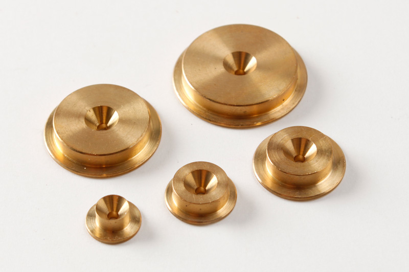 UNBLOWN 真鍮丸ヘリ定規 | レザークラフト・ドット・ジェーピー