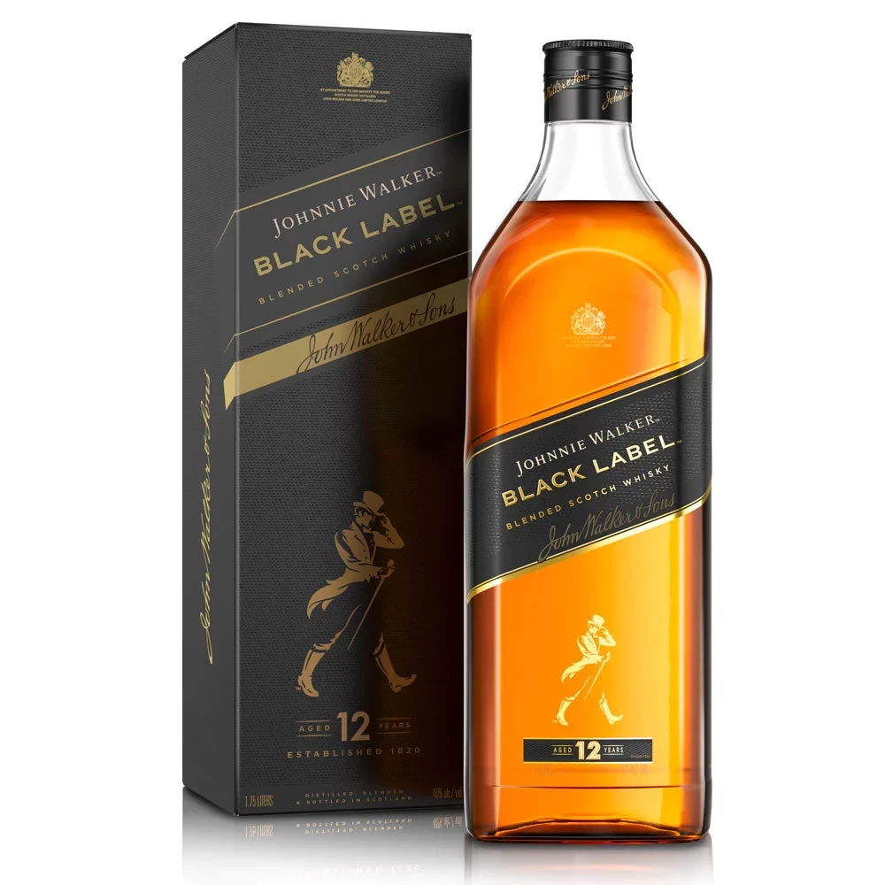 Johnnie Walker Black Label Blended Scotch 1.75L | Lisa's Liquor Barn